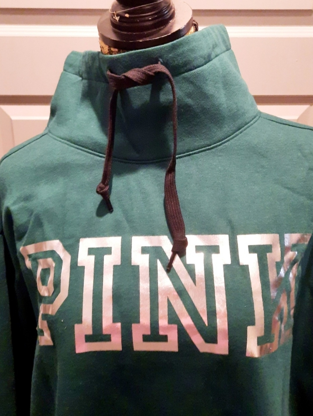 Victoria Secret PINK Cowl Neck Pullover Sweatshirt - Picture 4 of 4